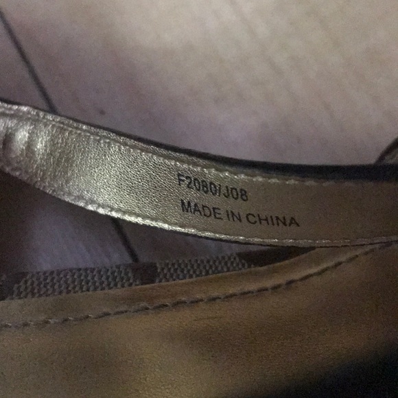 Coach Sling Back Wedges - Picture 4 of 7